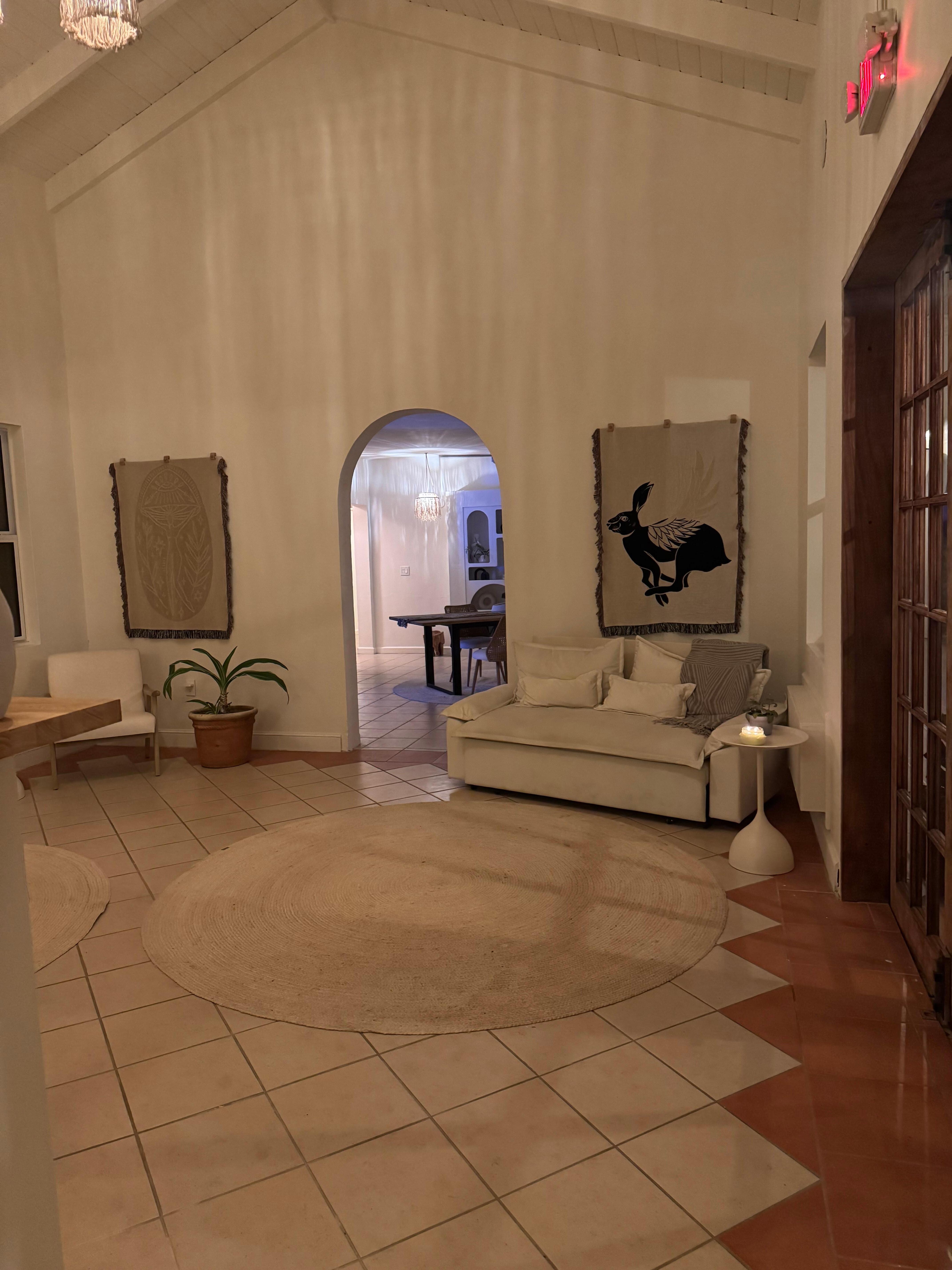 Reception area