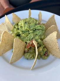 Fantastisk guacamole och pico de gallo!