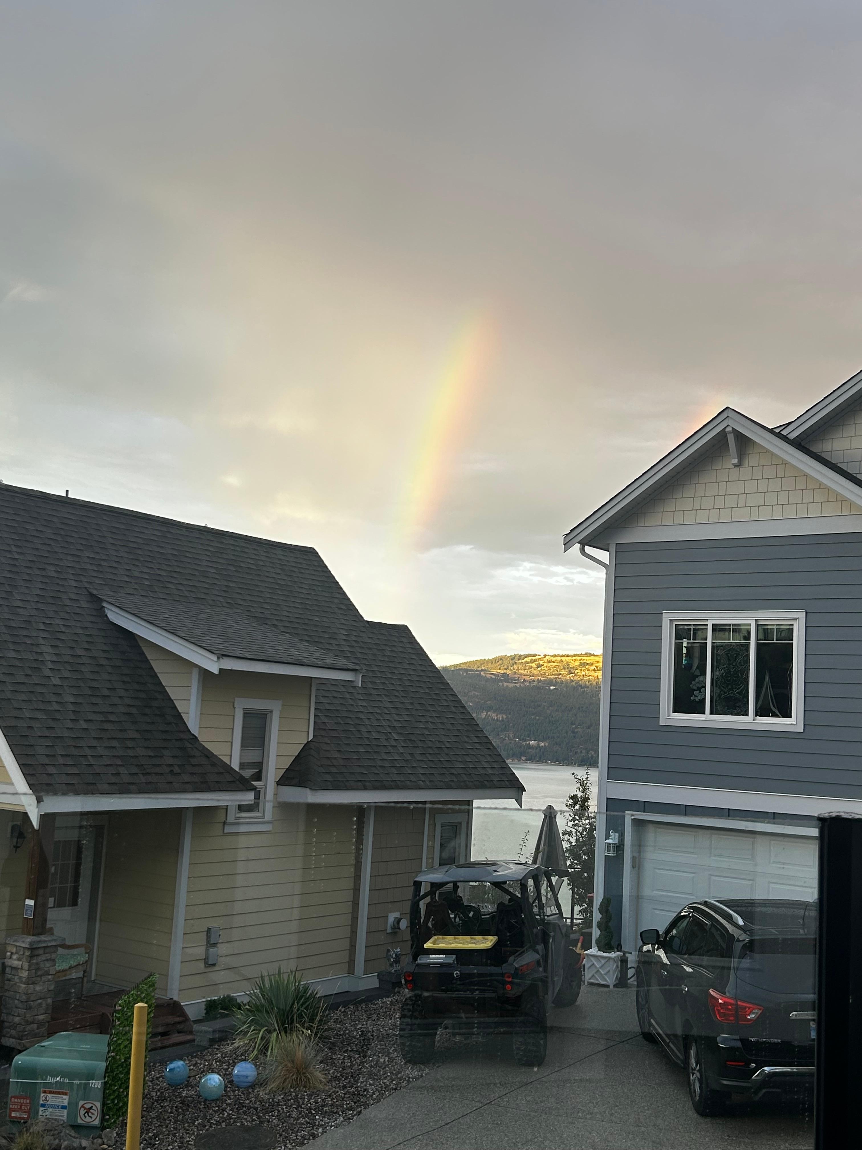 View from front deck 