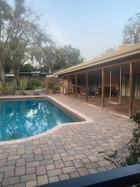 Enjoyed relaxing around the pool.