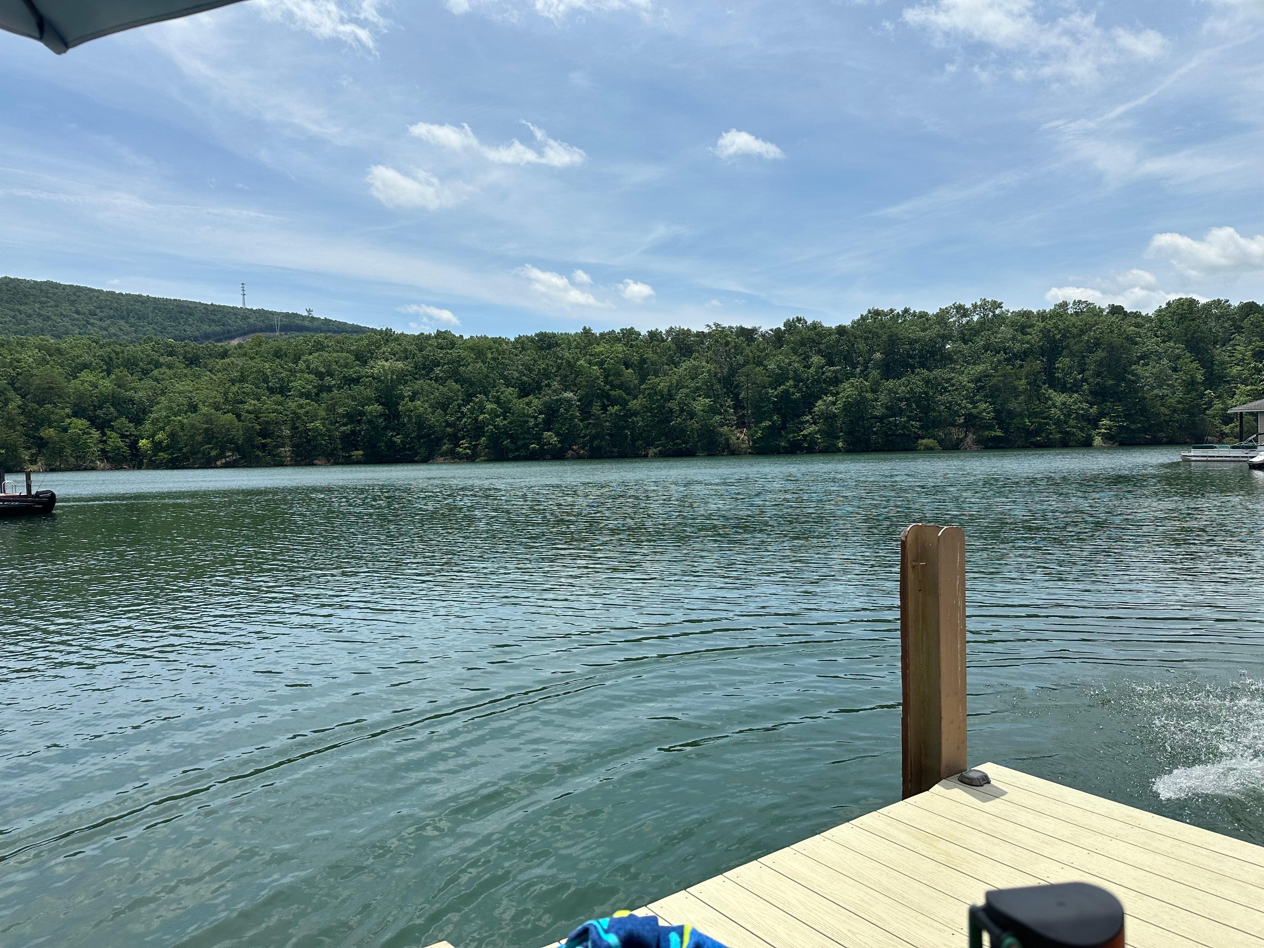 View from the dock 