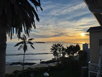 The tide lowers during sunset, making an excited tide pool near the pier.
Additionally, you can chill on the beach with your family, frolic in the waves in the right spot, and even surf on decent days (long board)!