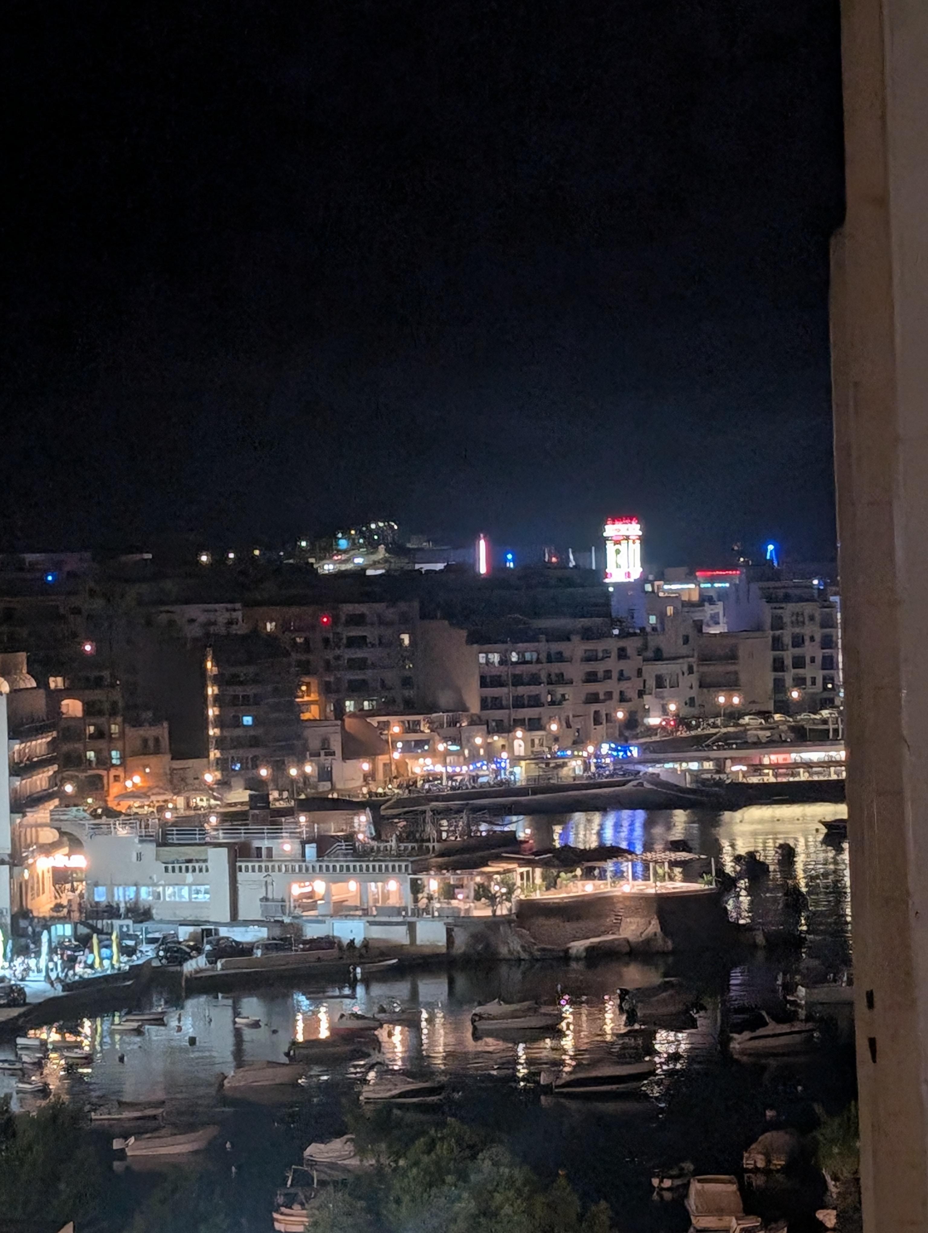 View from our balcony