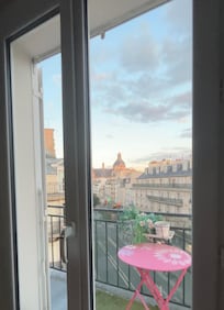 View from the balcony