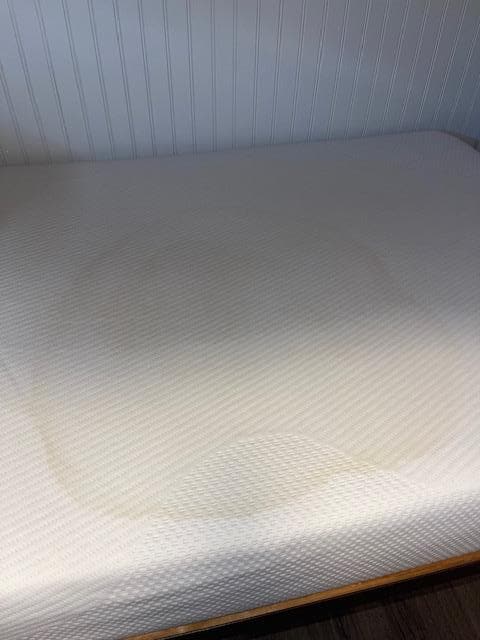 Pee stains on the mattress