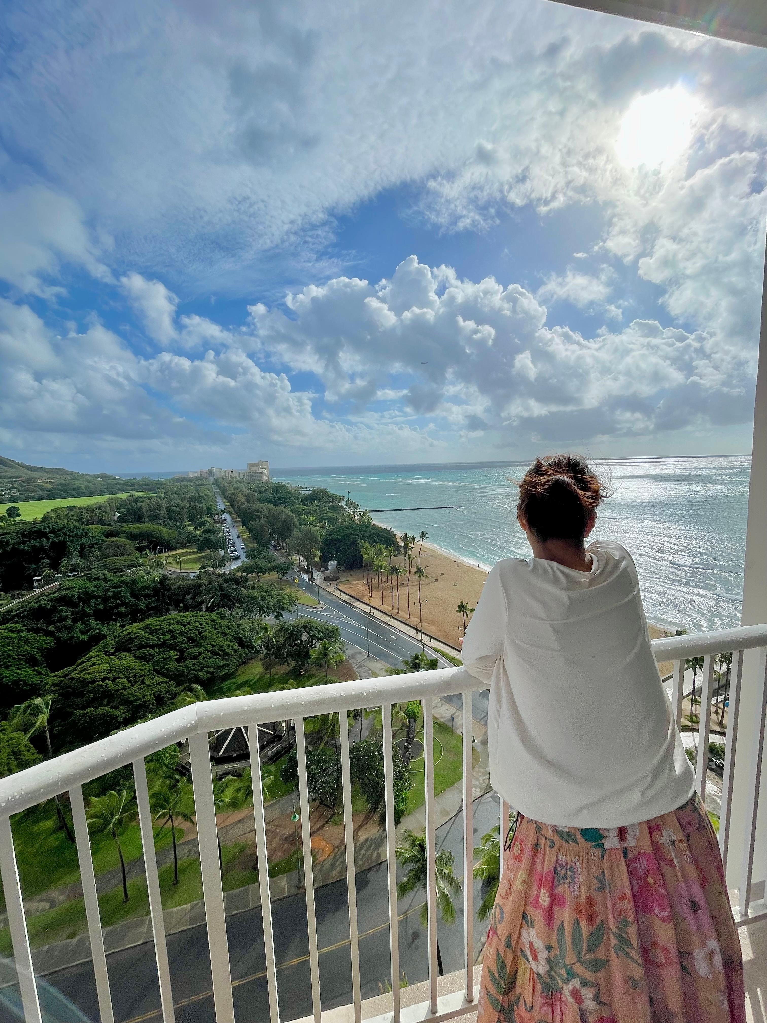 テラスからの景観は本当に最高。テラスで過ごす時間が素晴らしすぎます。