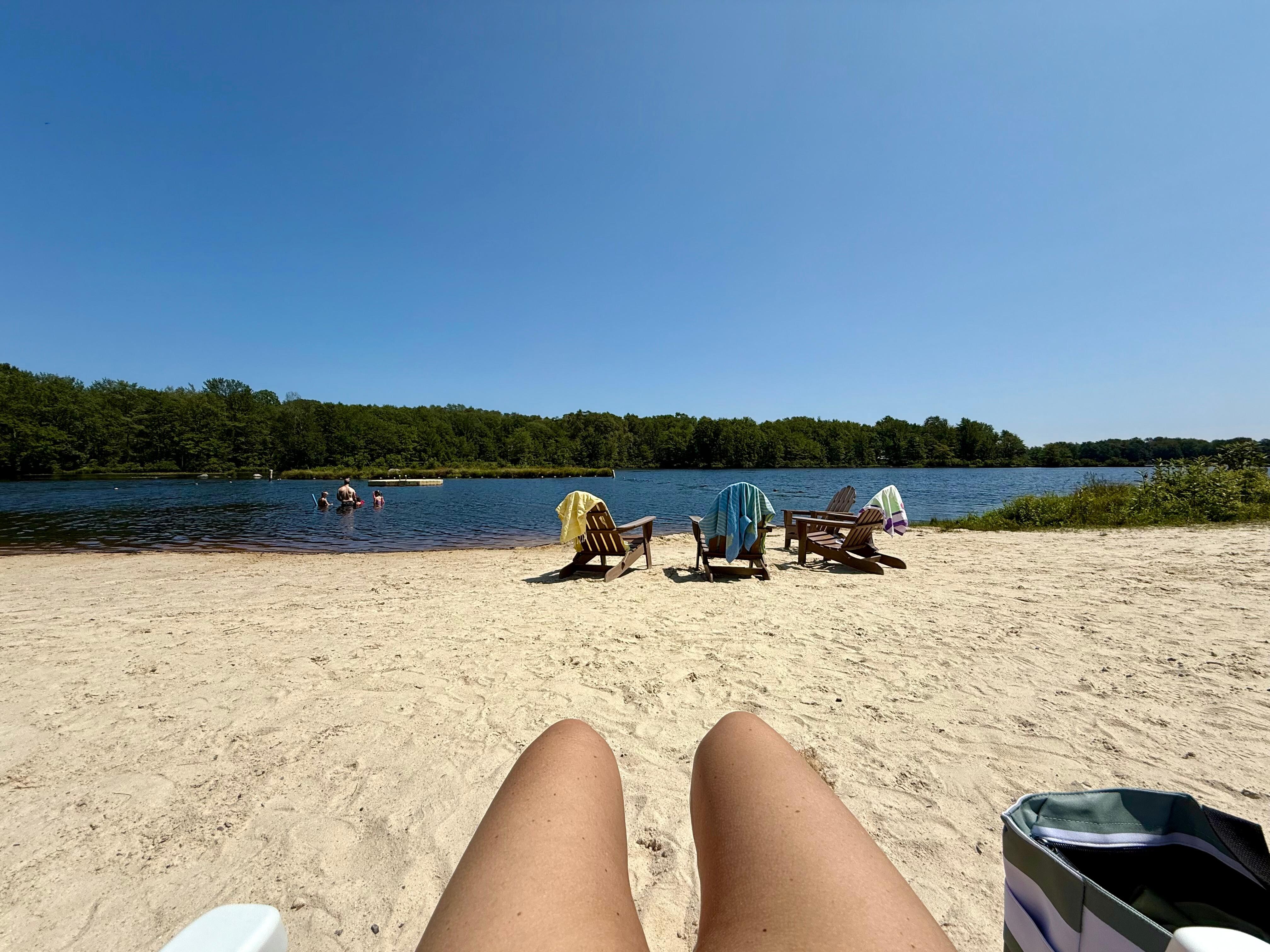 Had the whole lake to myself practically!!