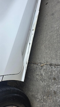 The parking's ramps are quite narrow and our car broke down.