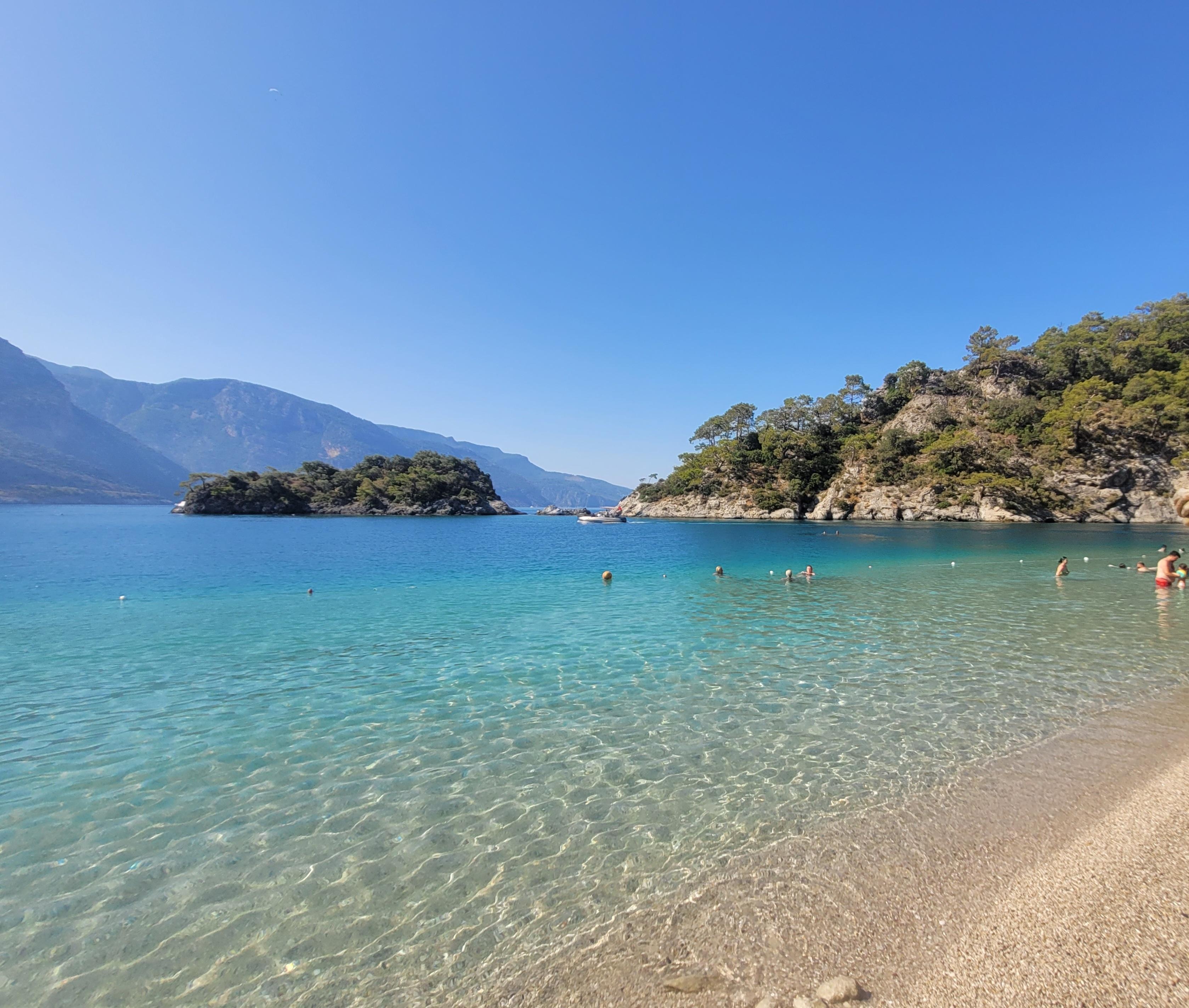 Blue lagoon area