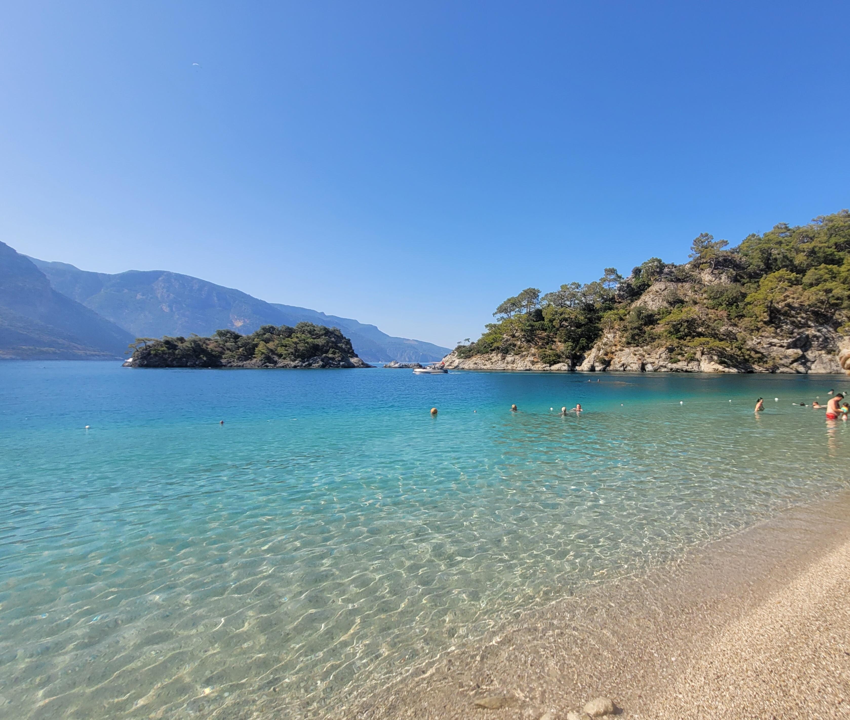 Blue lagoon area