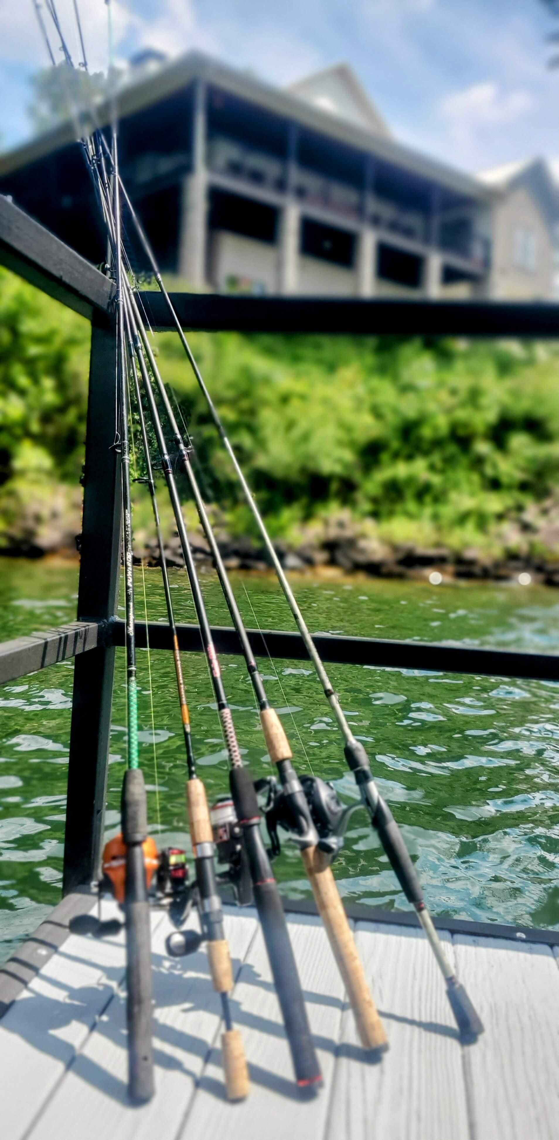 Lots of time fishing. 