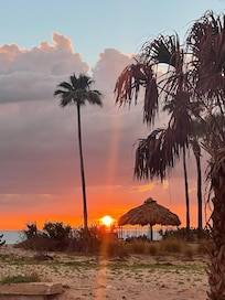 Sunset on our last night