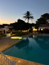 Piscine de nuit