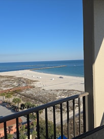 Balcony view of the pass