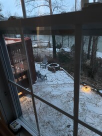 Morning after the storm.