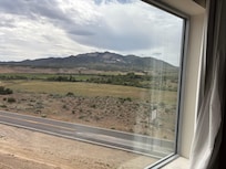 Beautiful view out the window.