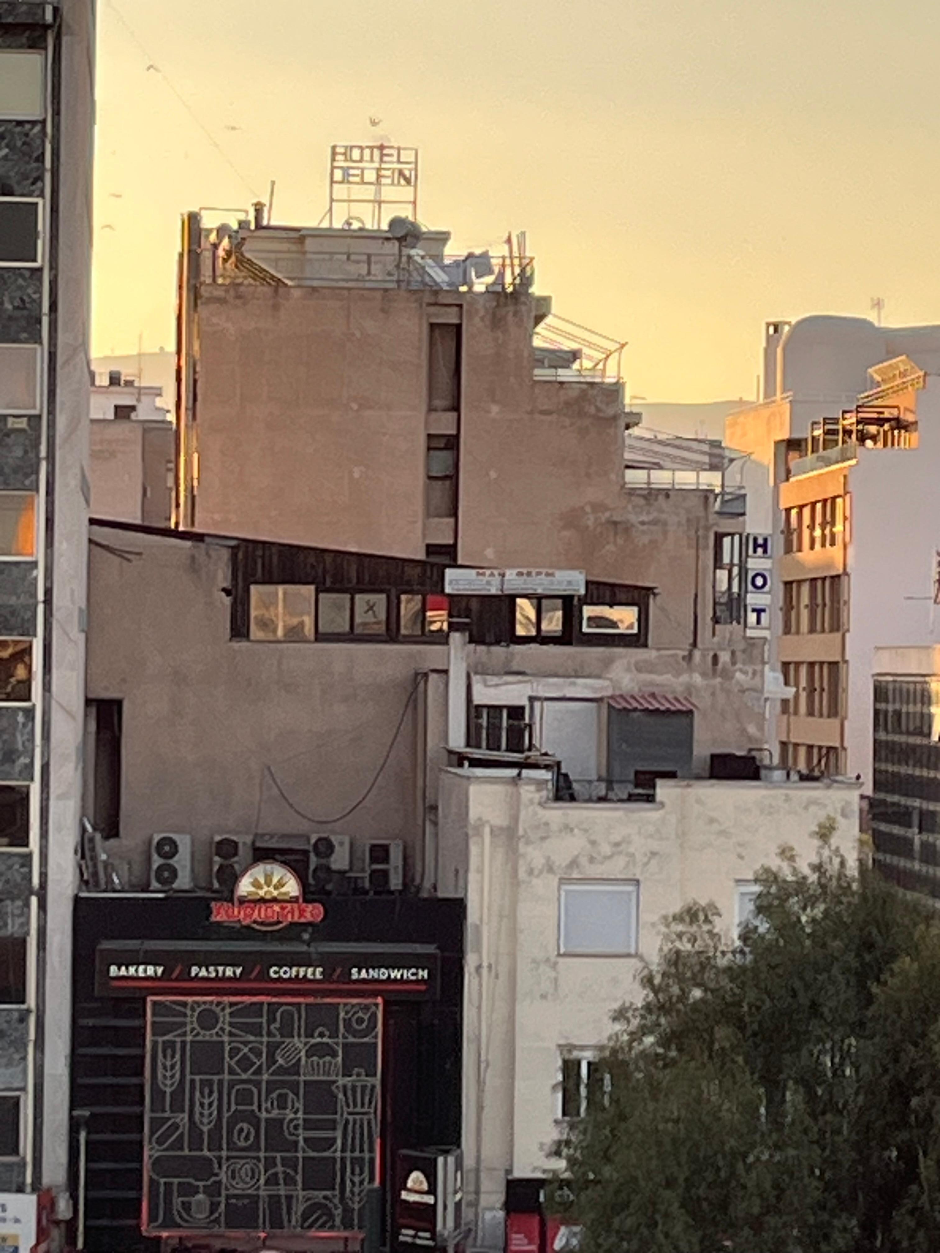 Hôtel depuis le bateau