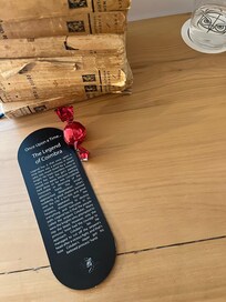 Chocolates and a bedtime story brought to the room in the evening