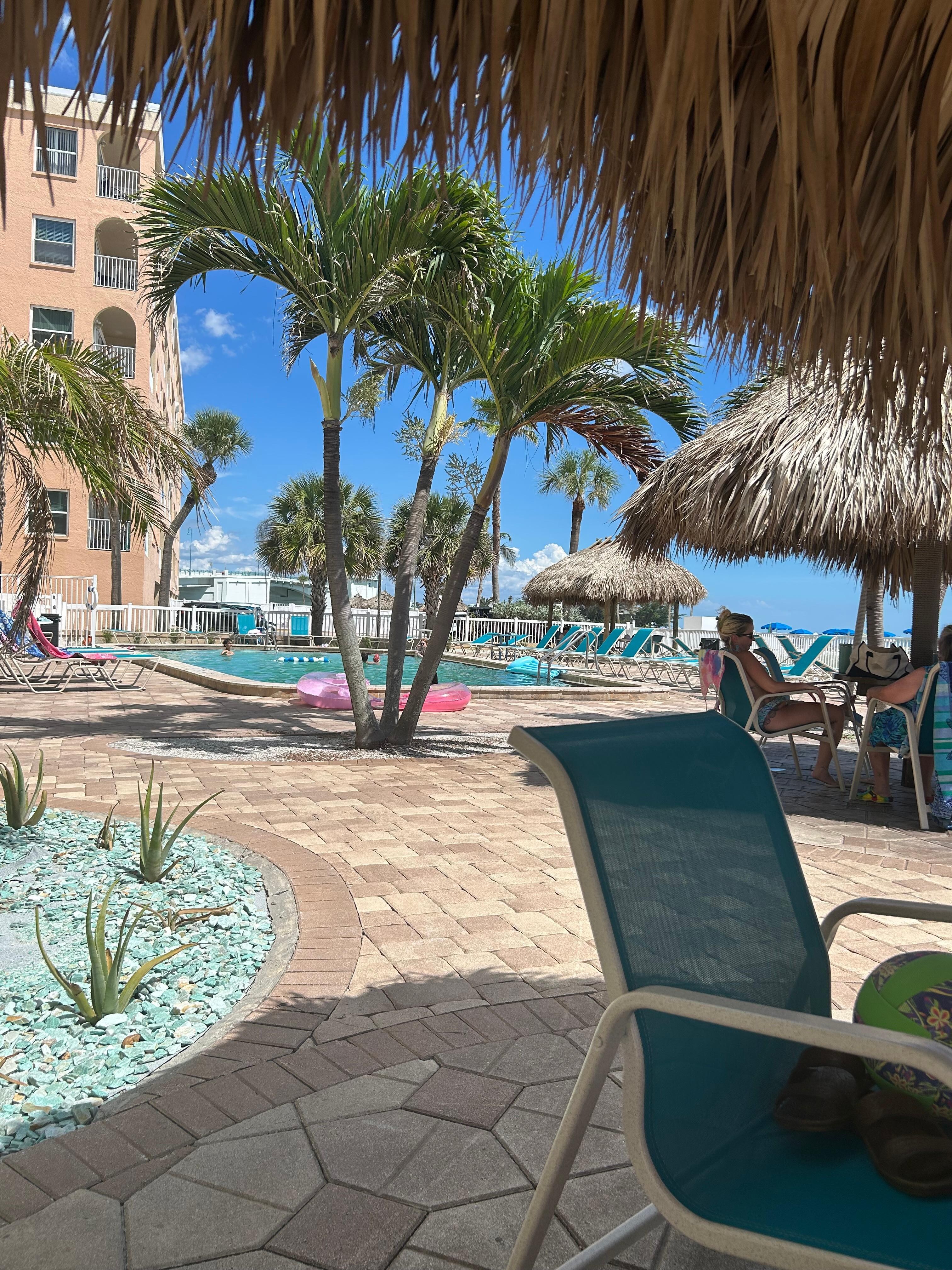Pool area 