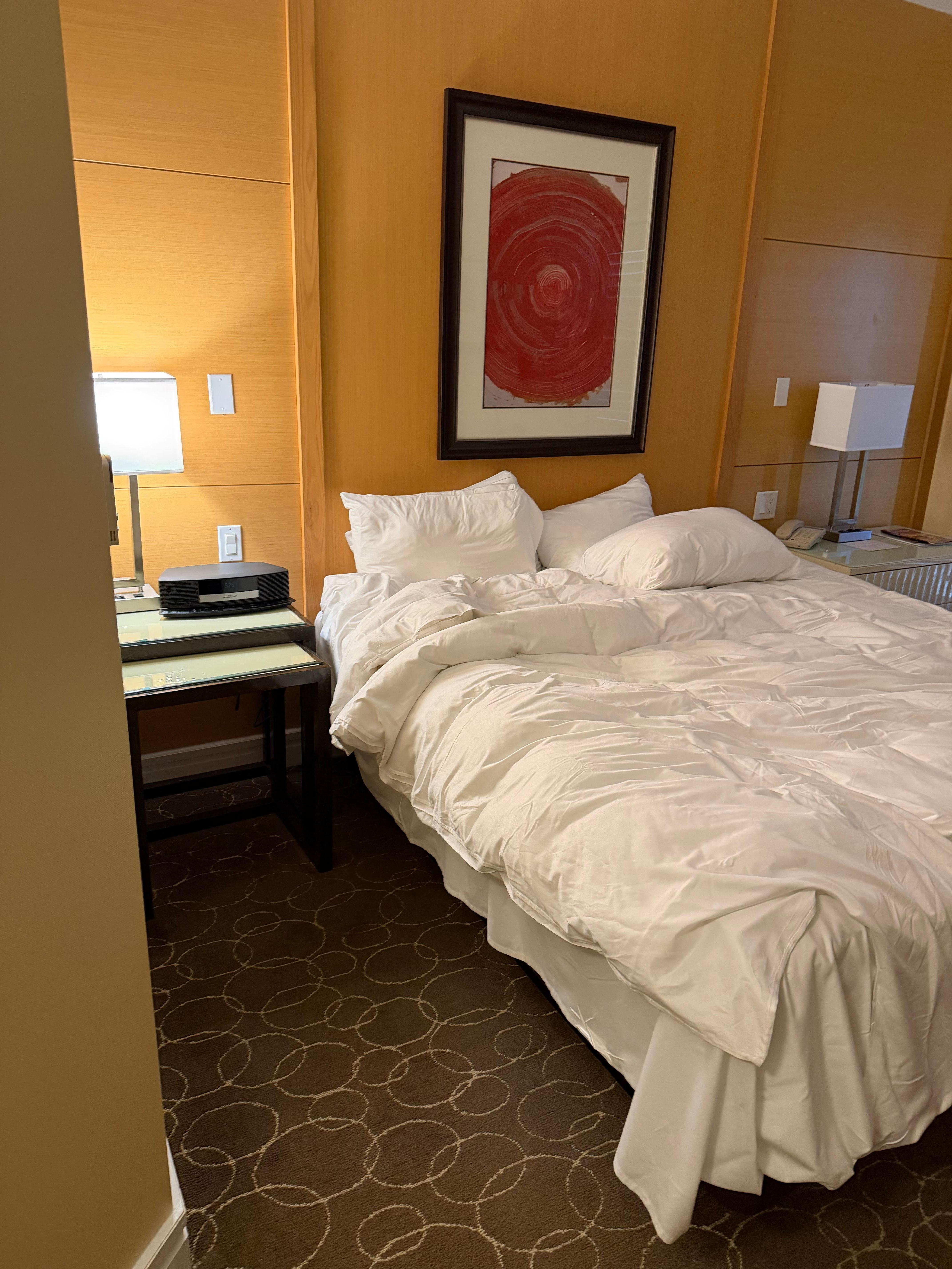 King size bed -very comfortable 