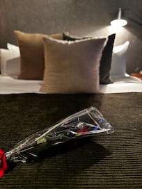 Complimentary rose for Valentine’s Day