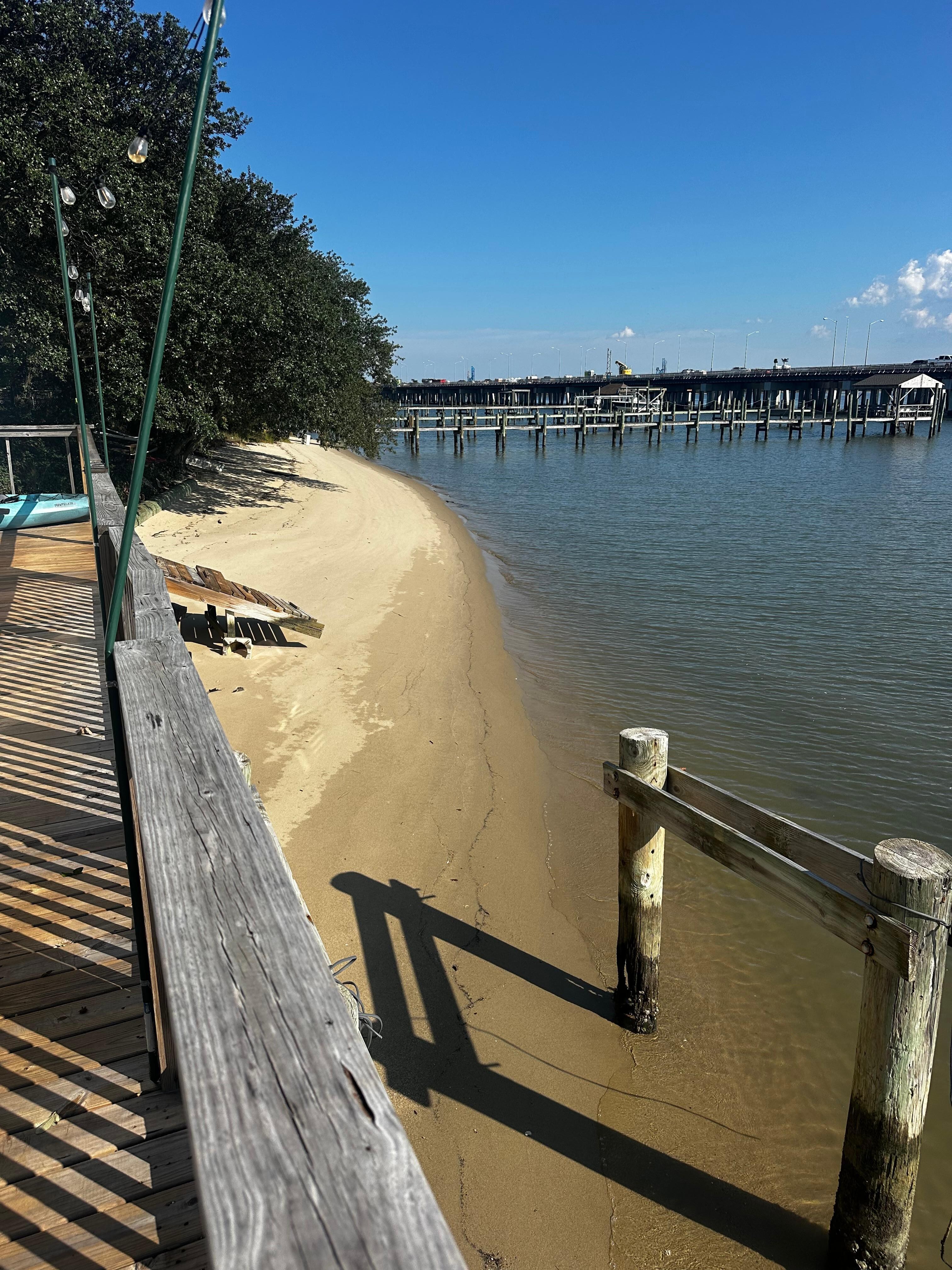 Not the best view outback but it’s nice to be on water. Swimming beach is a short walk. 