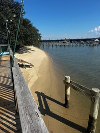 Not the best view outback but it’s nice to be on water. Swimming beach is a short walk.