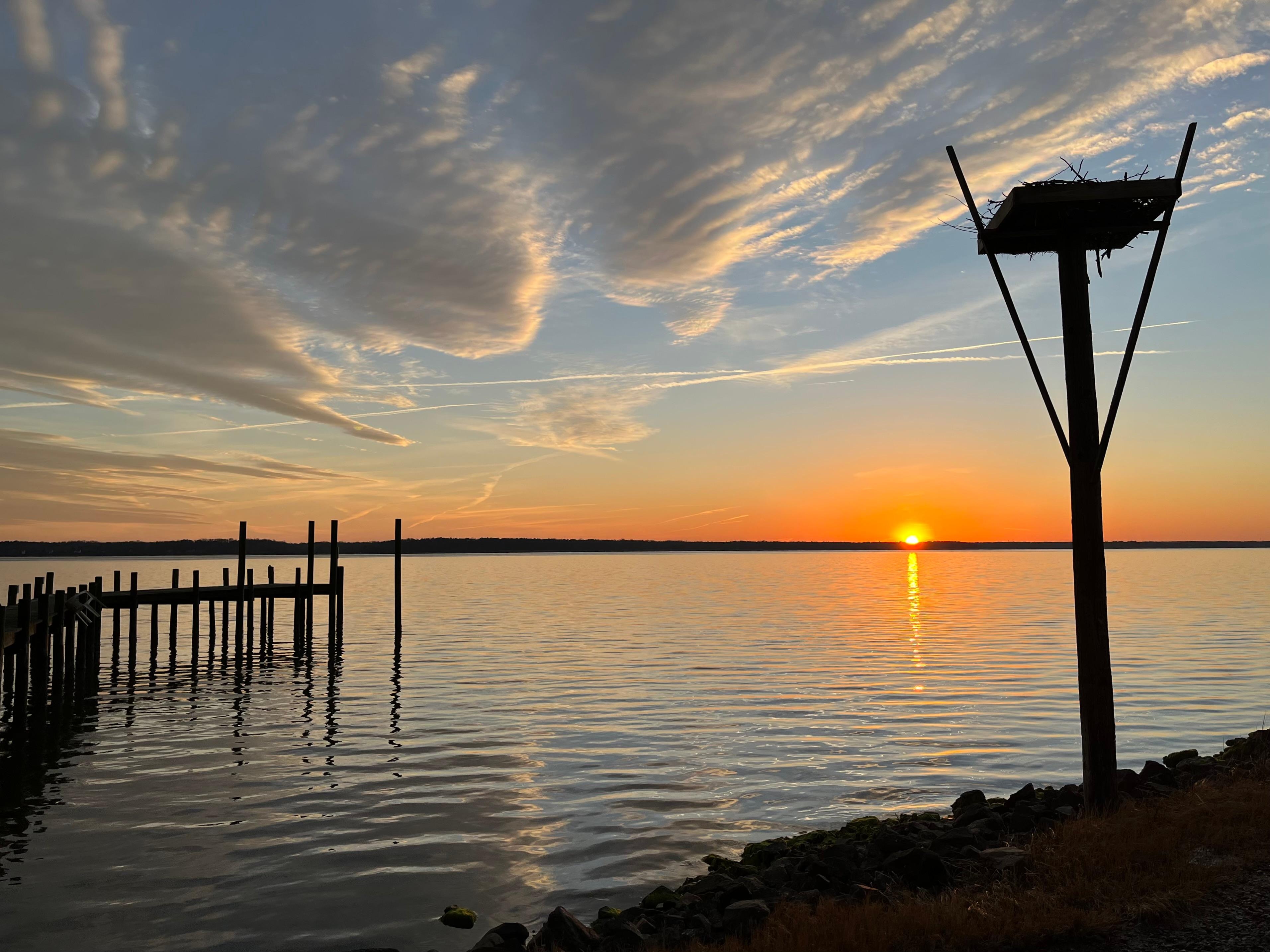 Just up the road on the mainland. 