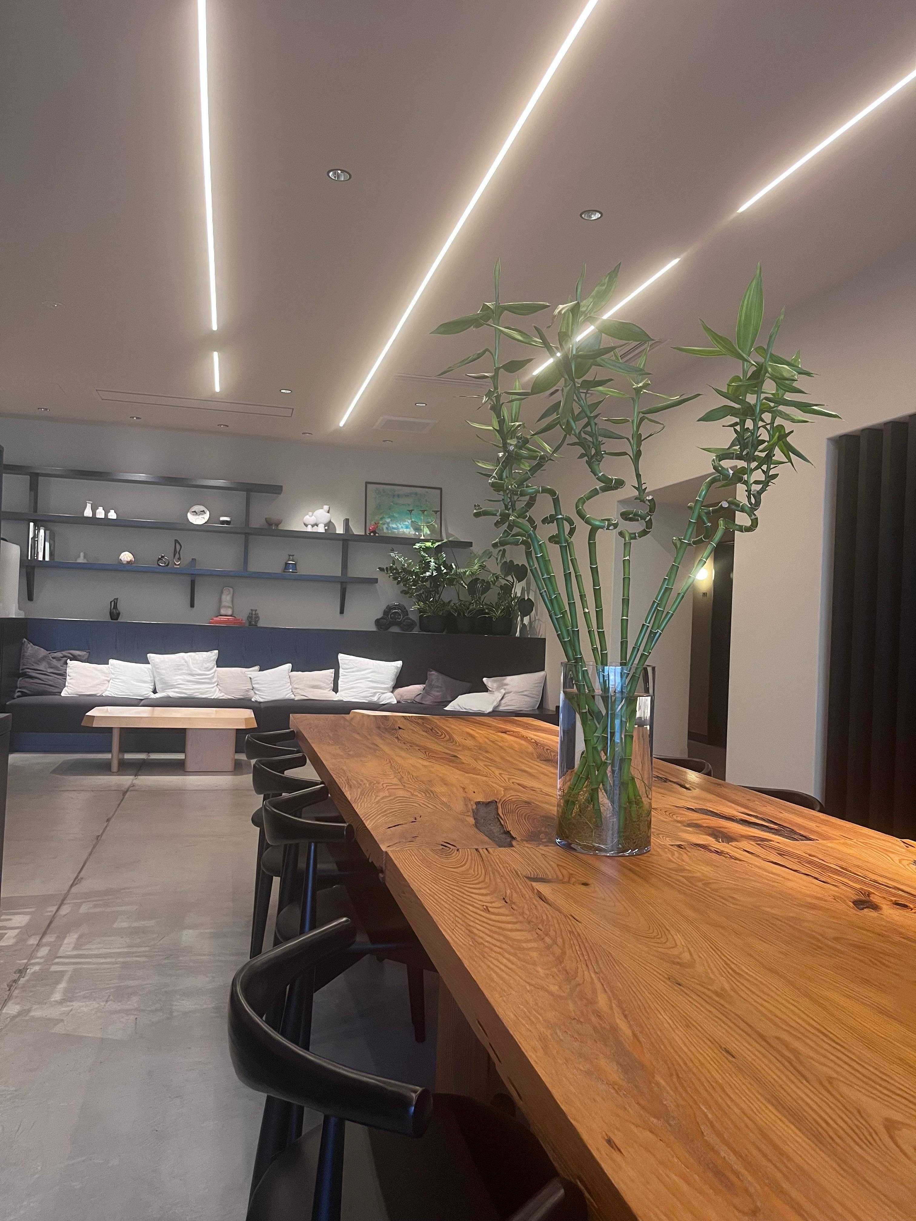 お気に入りの大きなテーブル