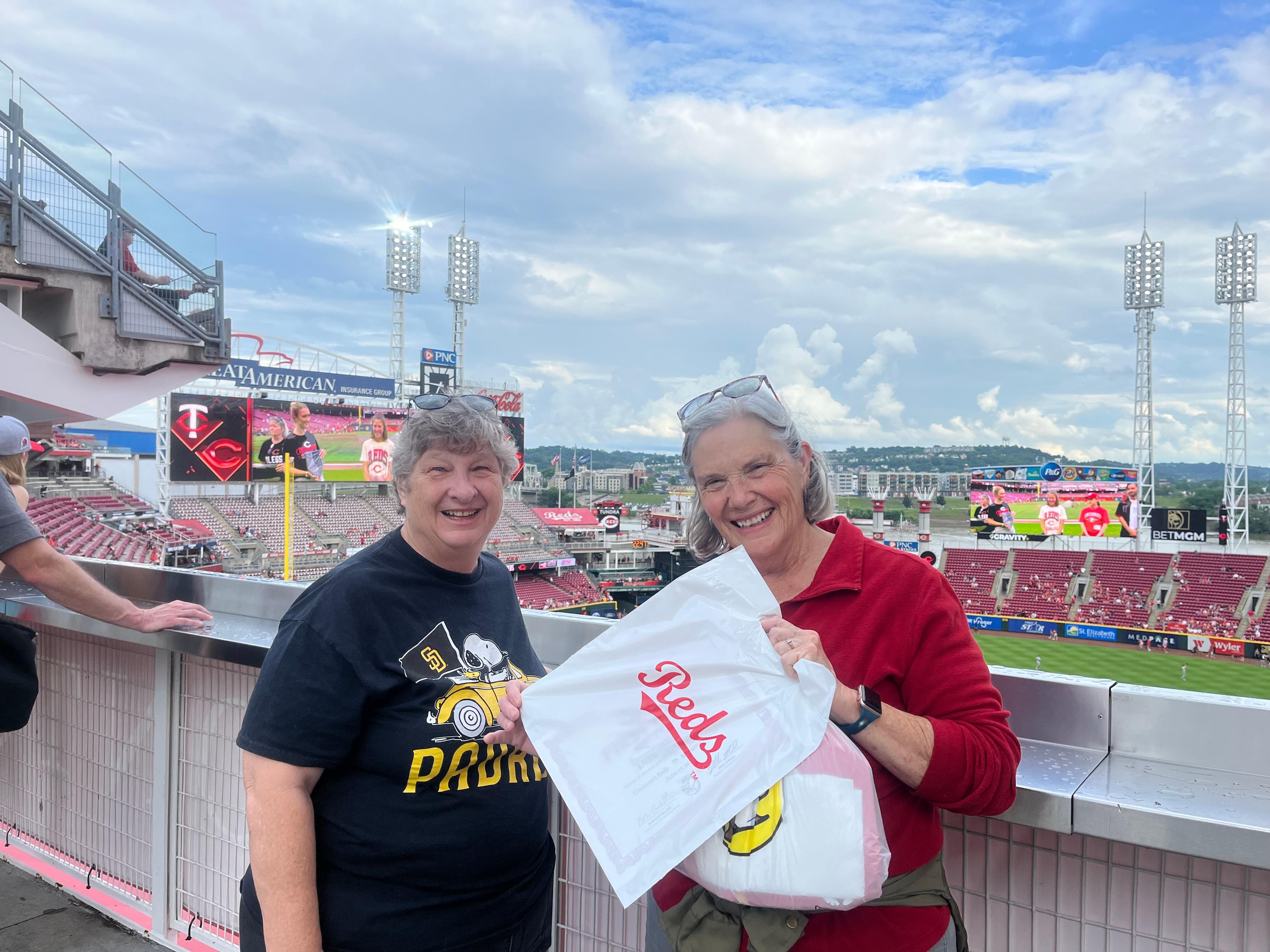 First game at Great American Ball Park