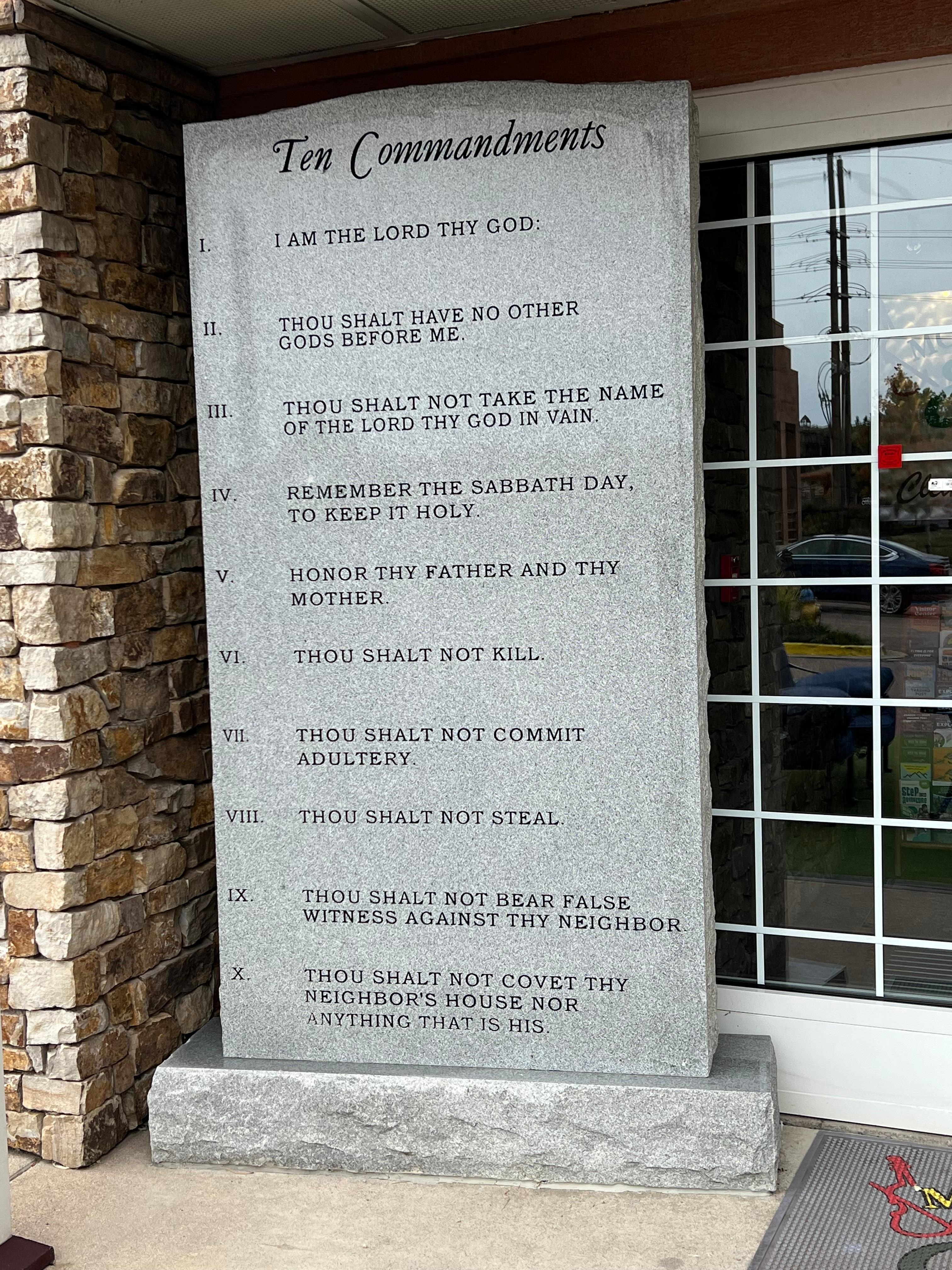 Loved seeing this at the entrance.