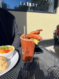 Bloody Mary at b. Matthews. Short walk and great restaurant