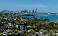 View of Auckland from window