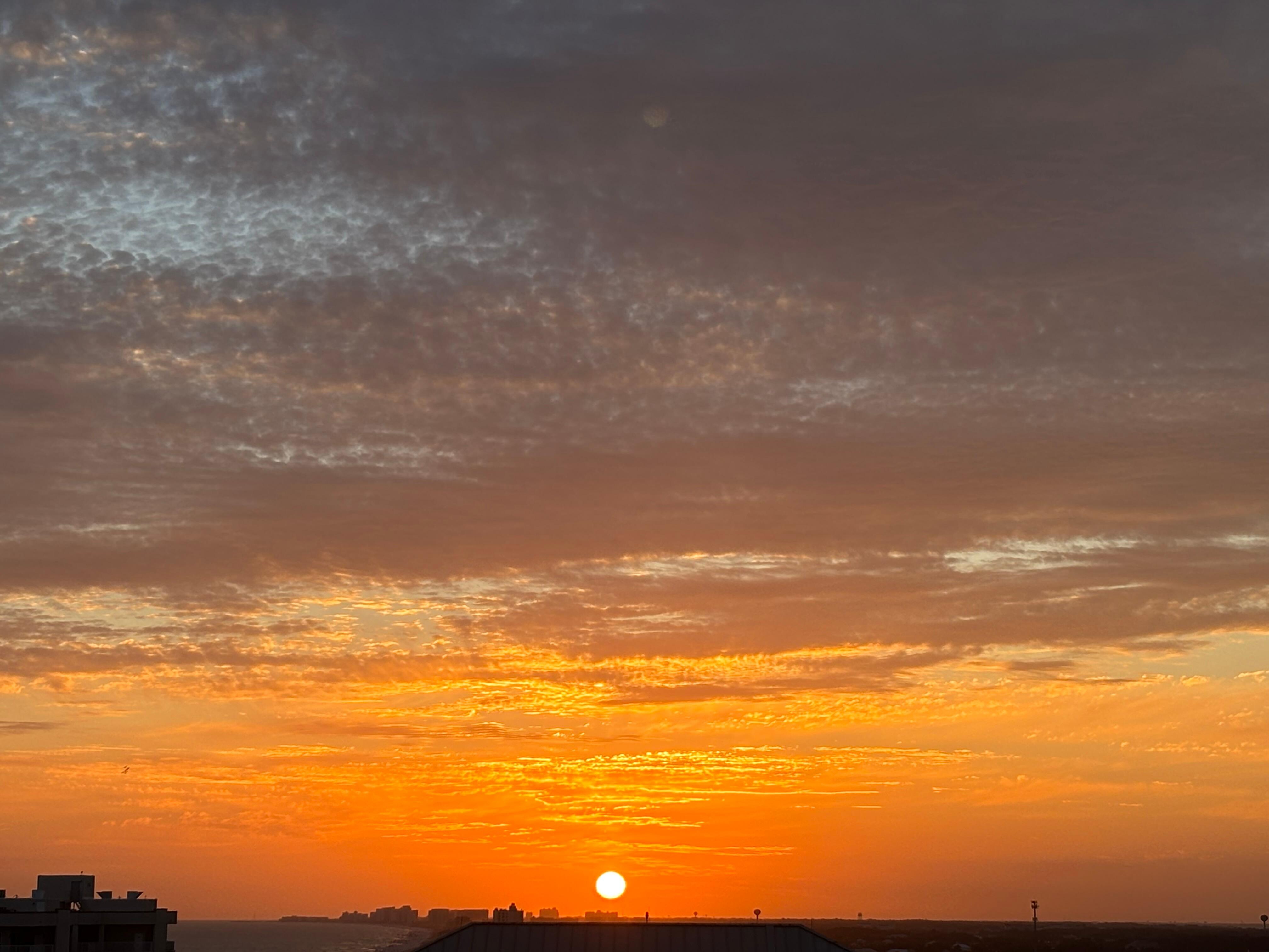The sunsets from the balcony were amazing! 