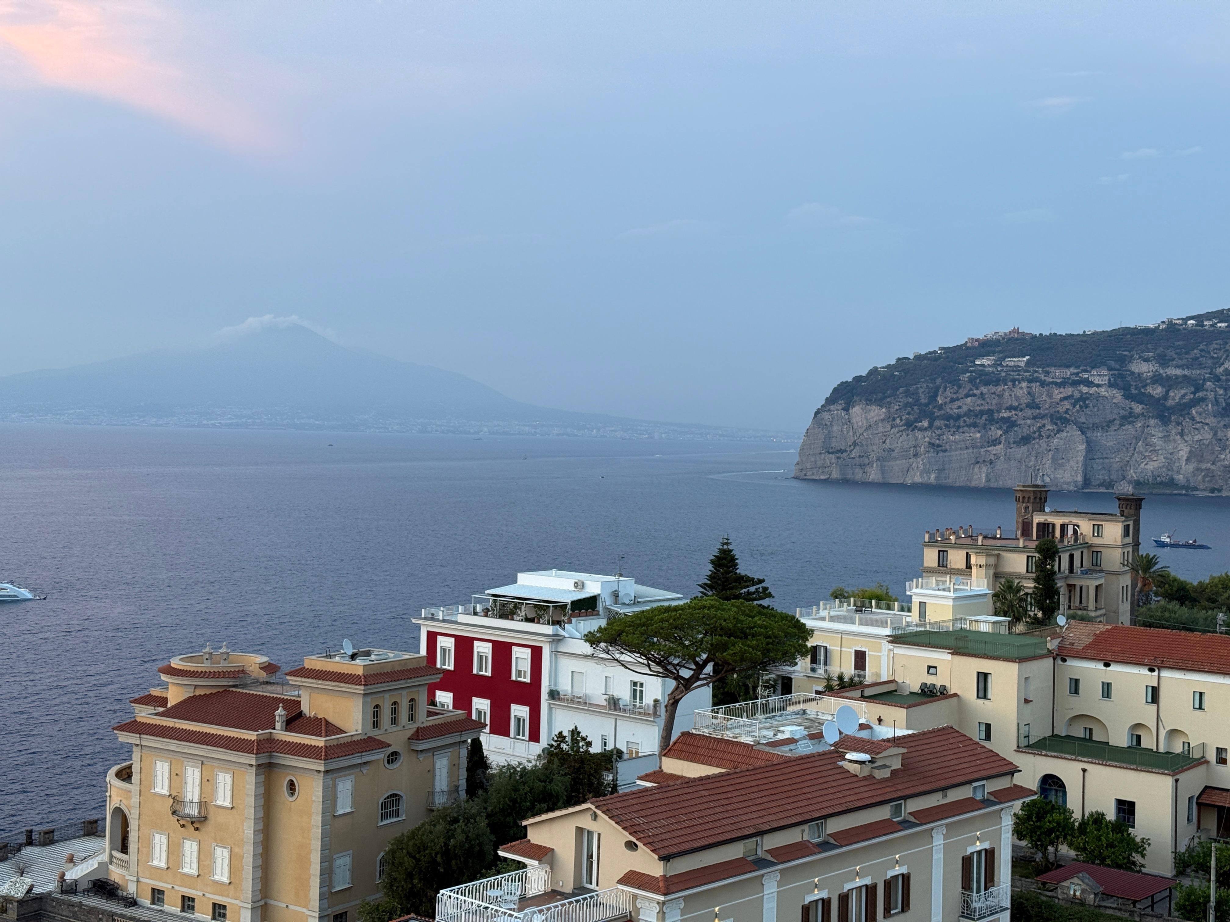 From the rooftop terrace