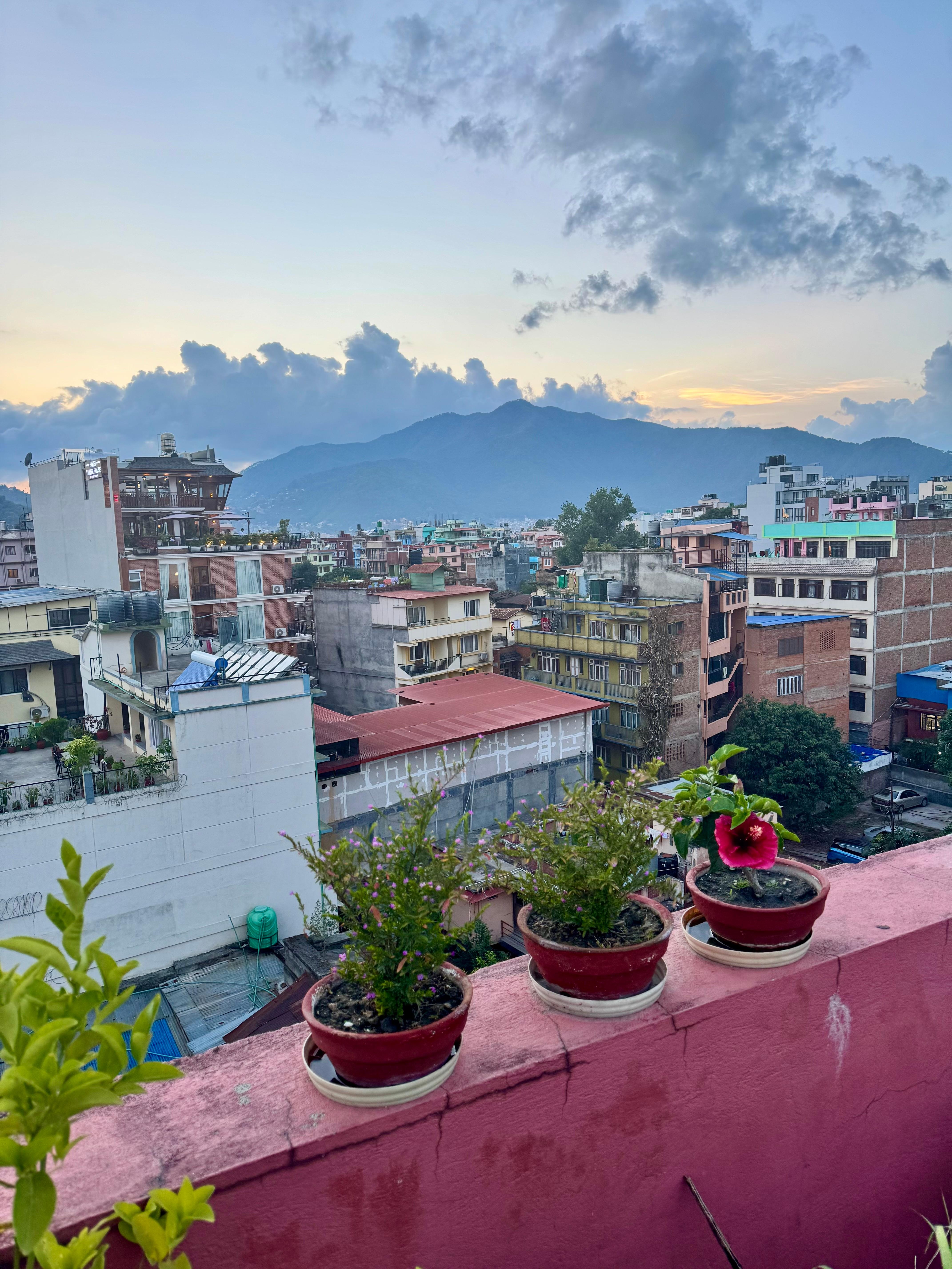 Roof top balcony