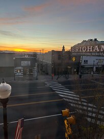 Beautiful sunset view from the unit.