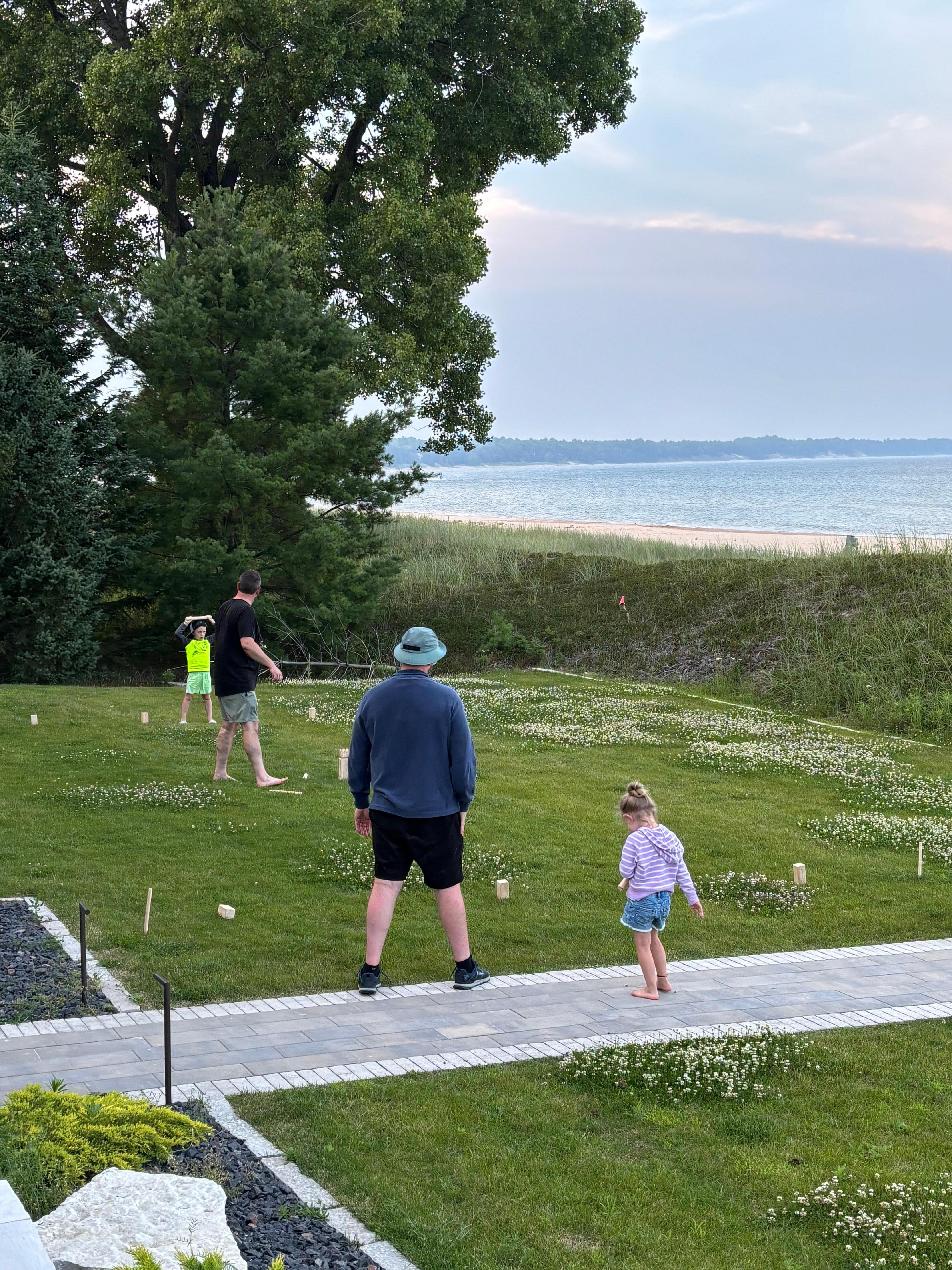 Plenty of room for yard games