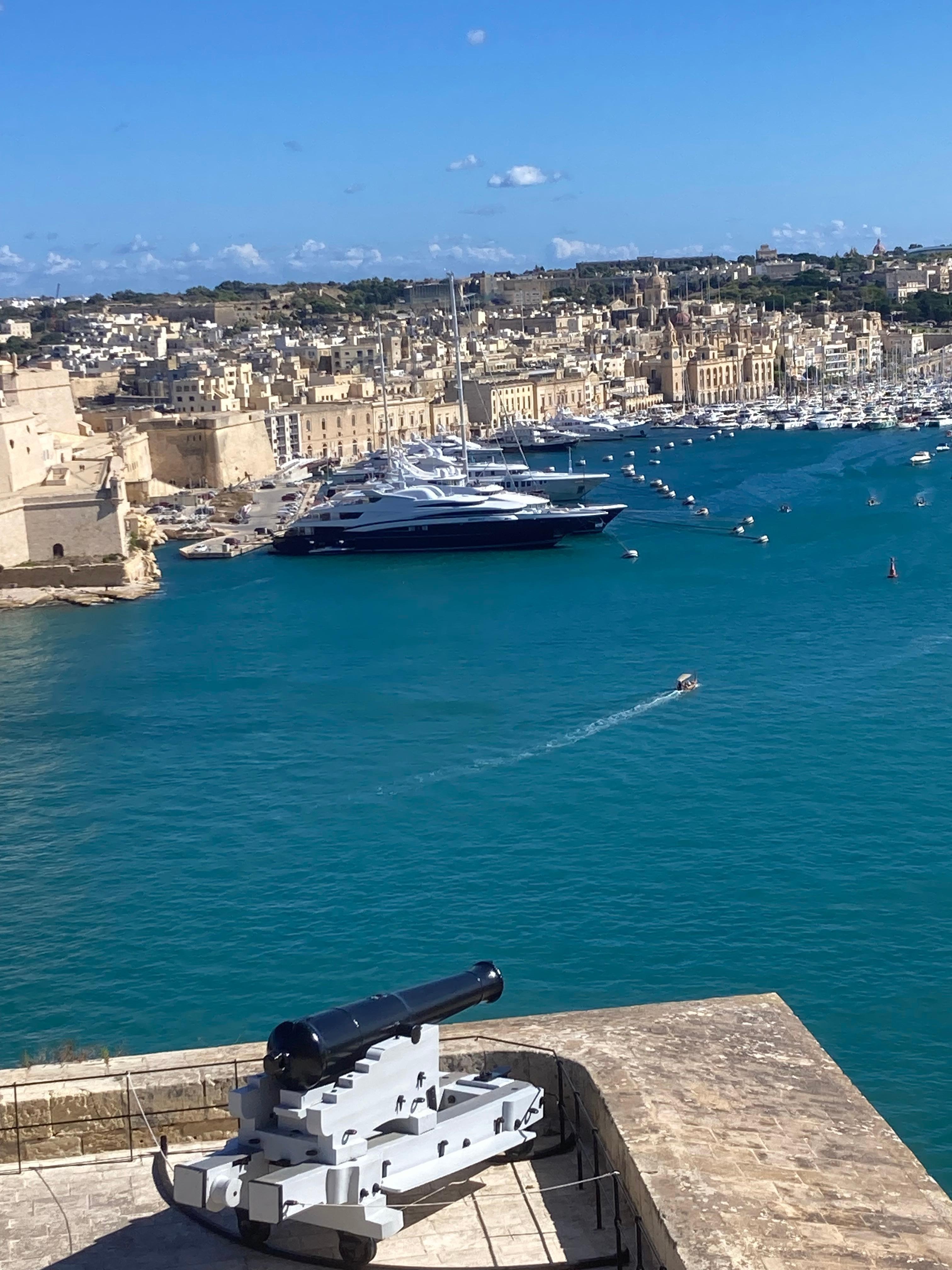 Looking towards the Three Cities 