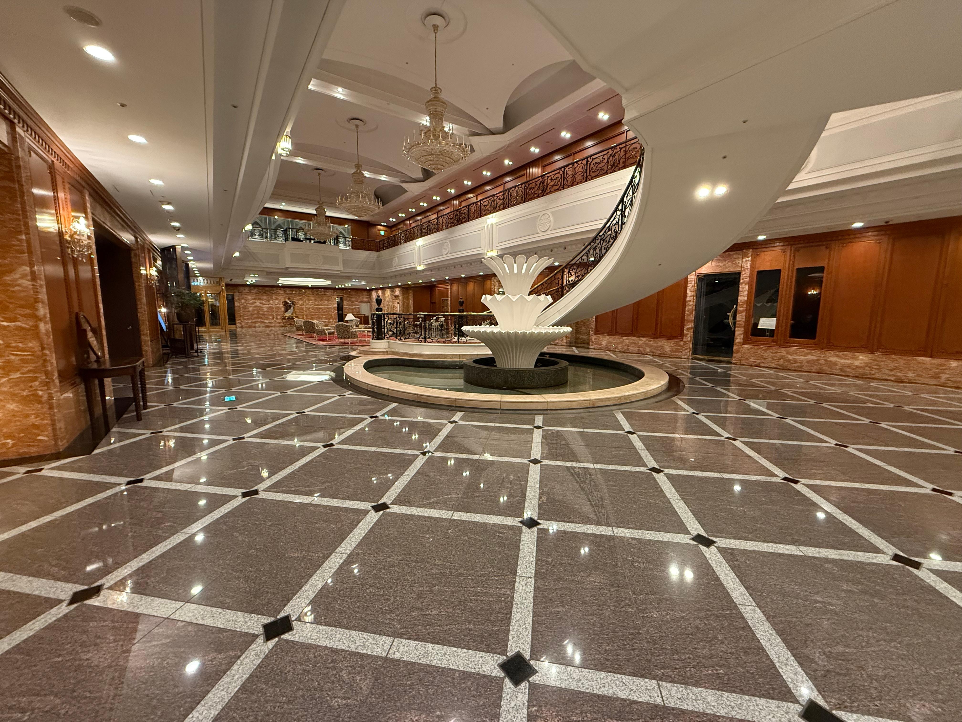 The lobby