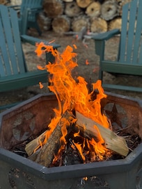 Beautiful firepit area!