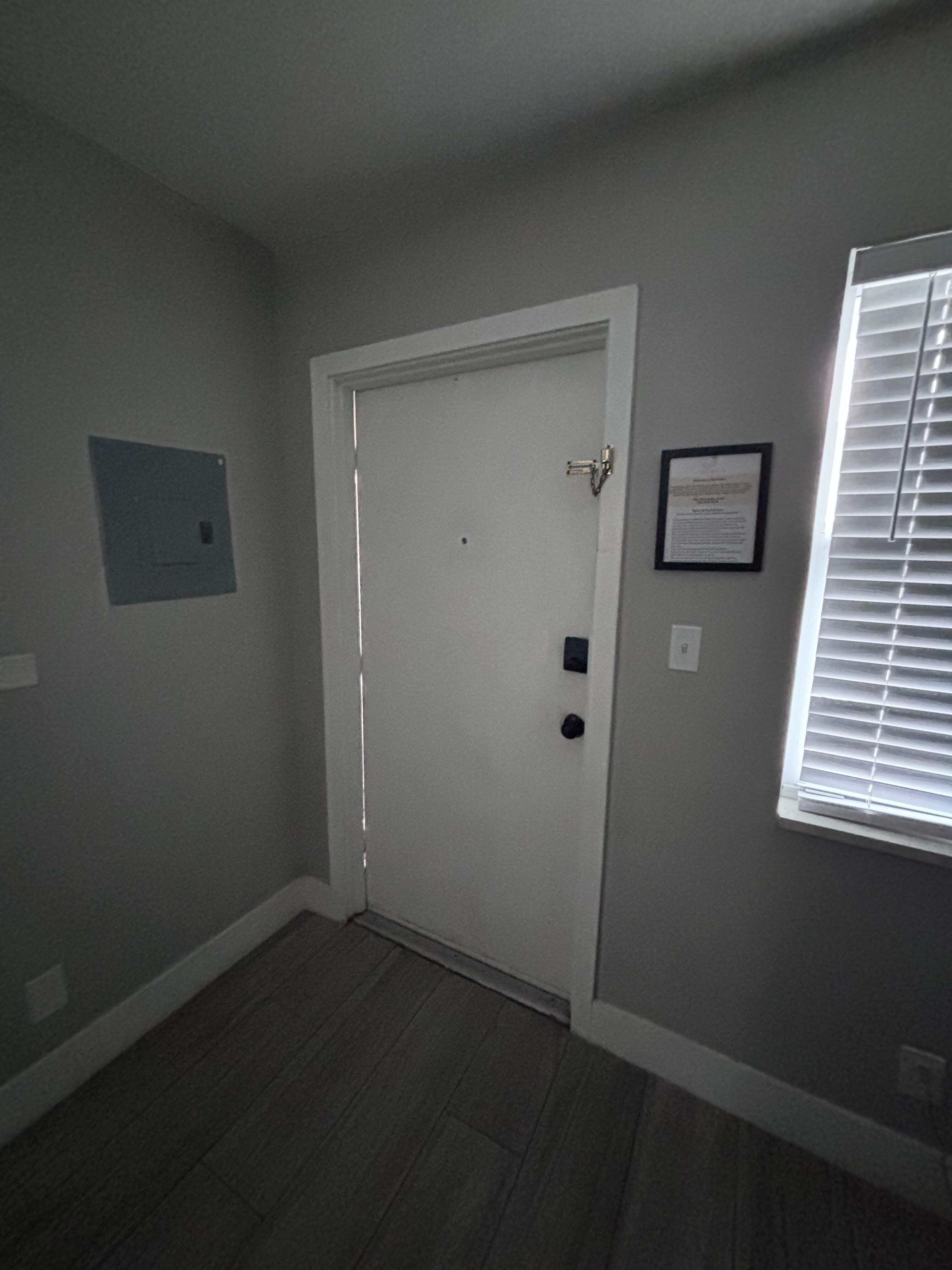 You can see the outside from the inside.   The host assures me that this is now fixed.