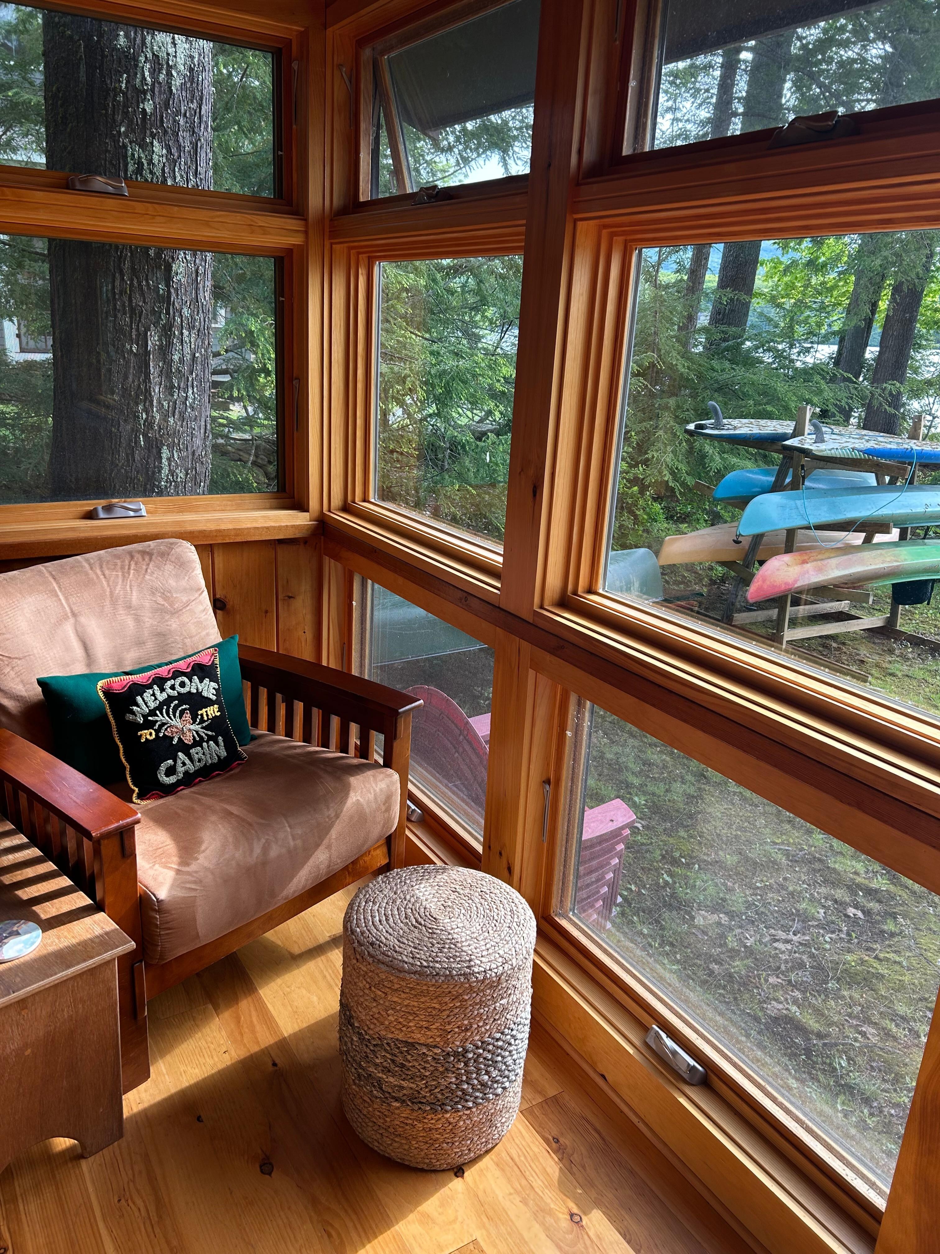 Loved the sun room! 