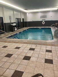 Heated pool was awesome