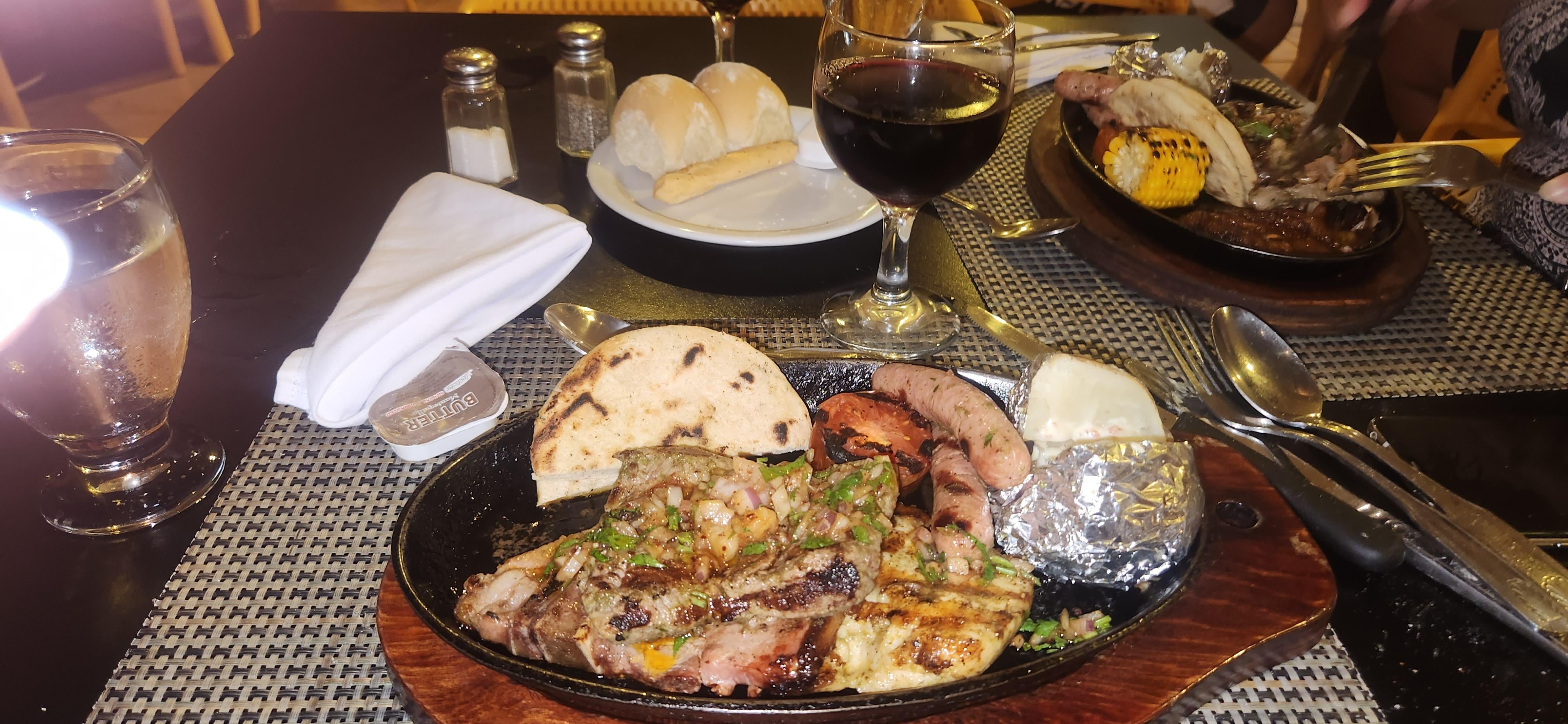 That's was at Maya Grill . Best food