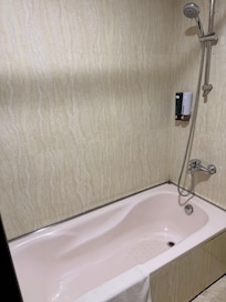 The picture showed a walk-in shower