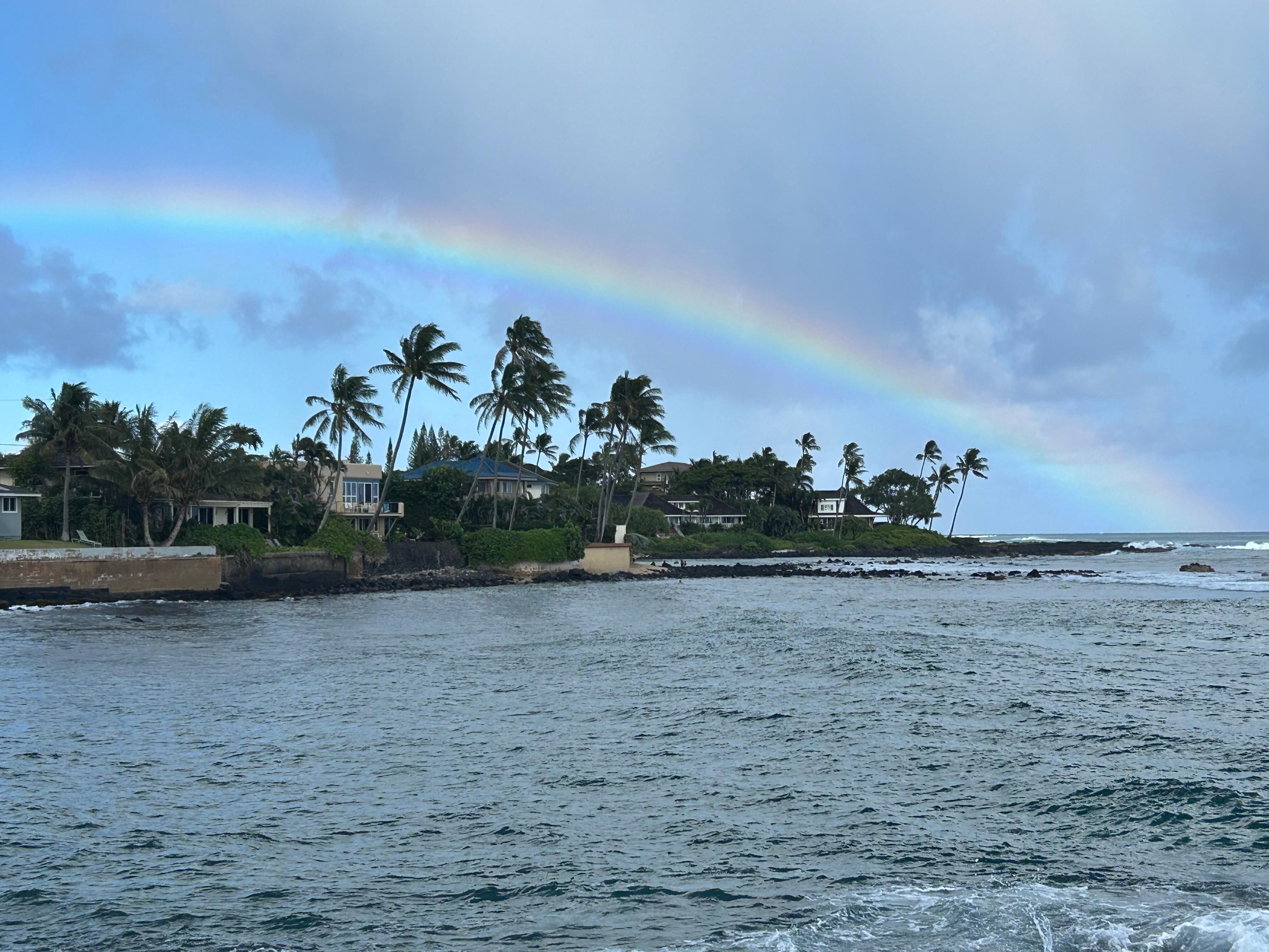 Bigger rainbow from condo patio