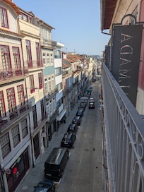 The view from our balcony! We would stand out here in the evening and enjoy the views!