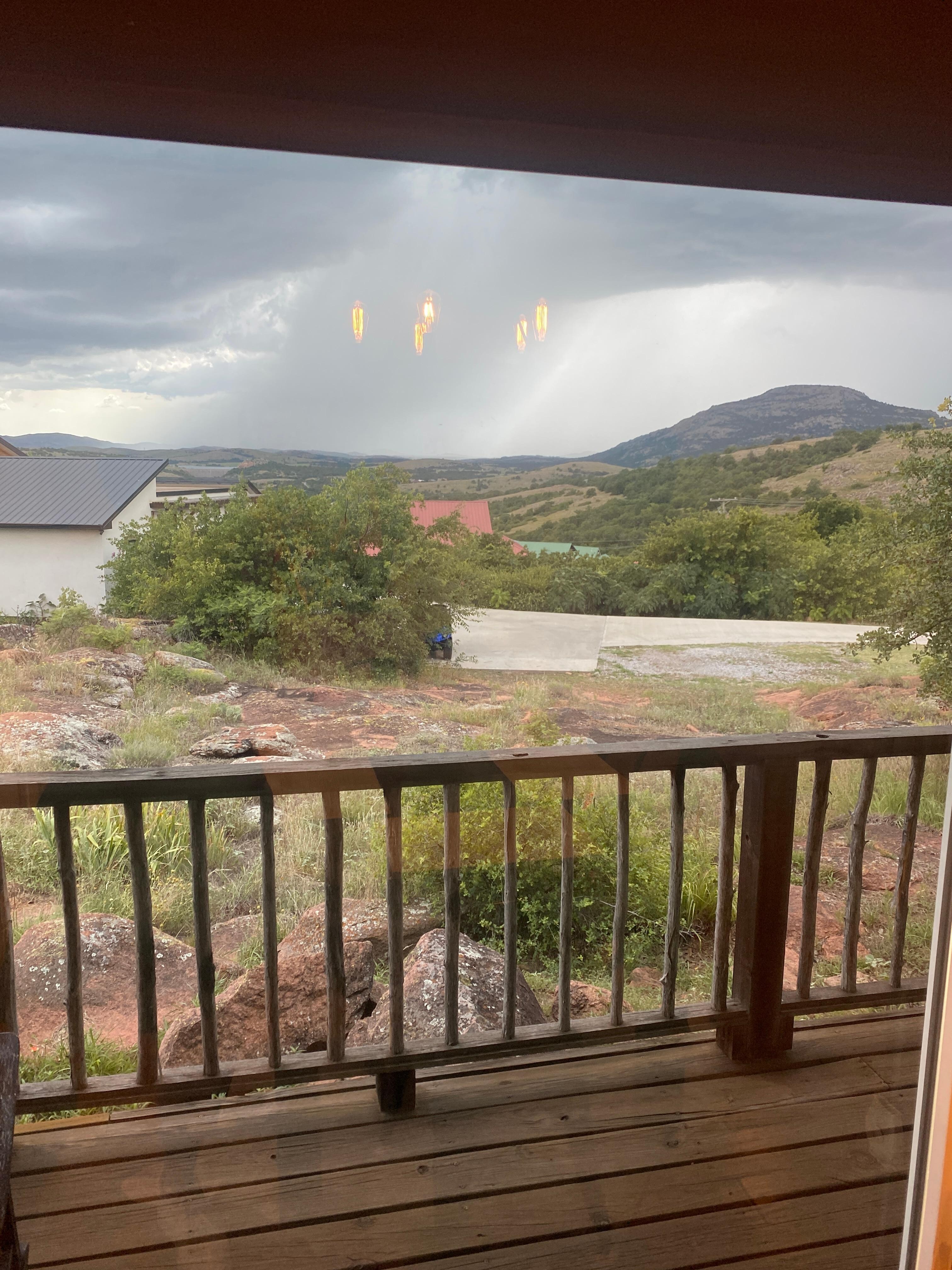 our view from the big windows
