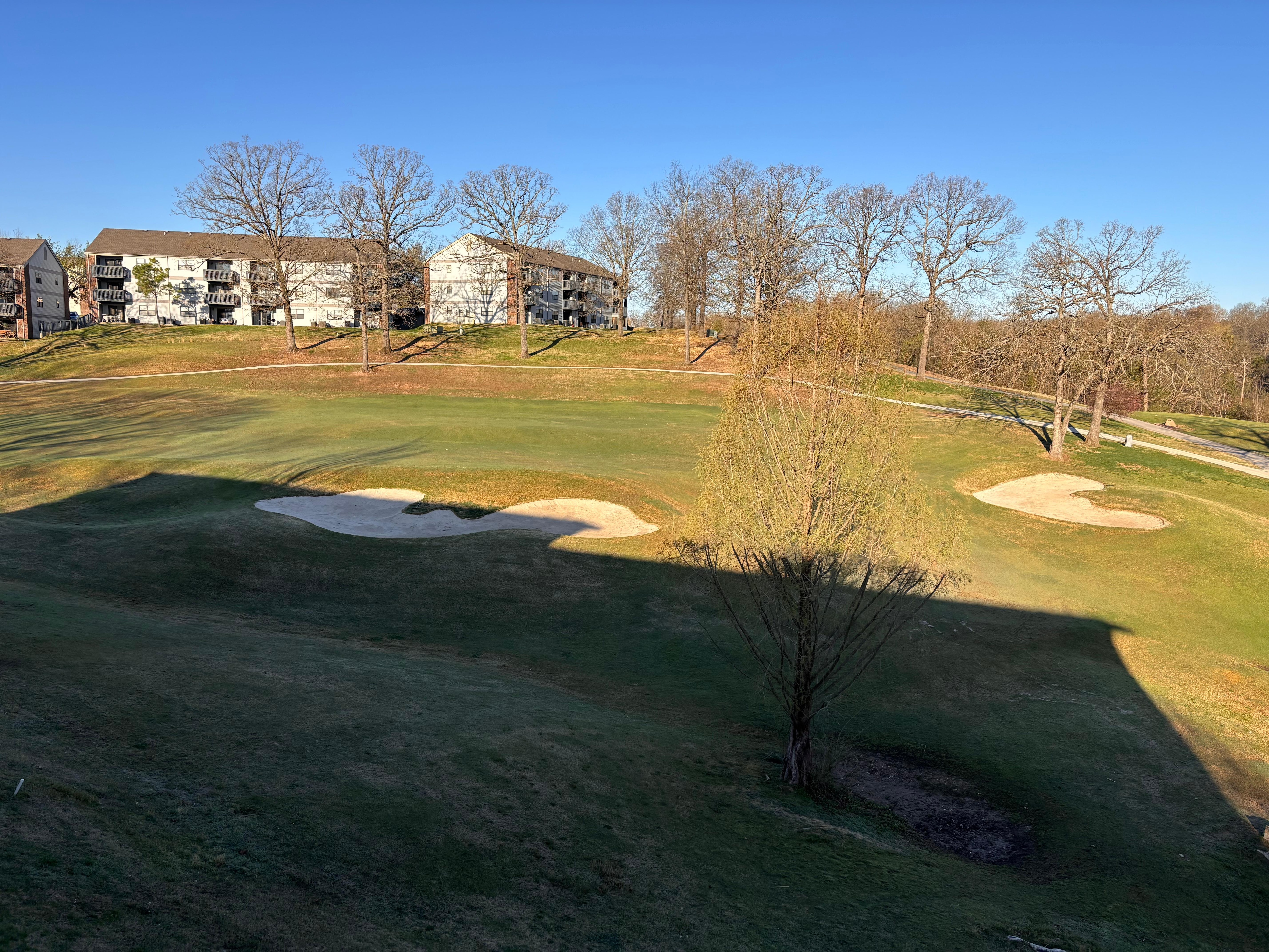Another view from the balcony.